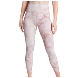 Athleta | Elation Snow Dye 7/8  High Rise Leggings Size Small